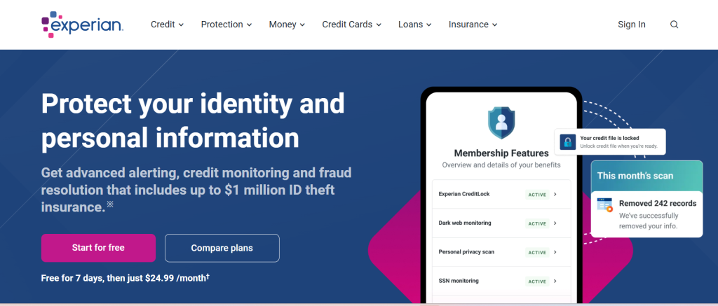 credit monitoring services